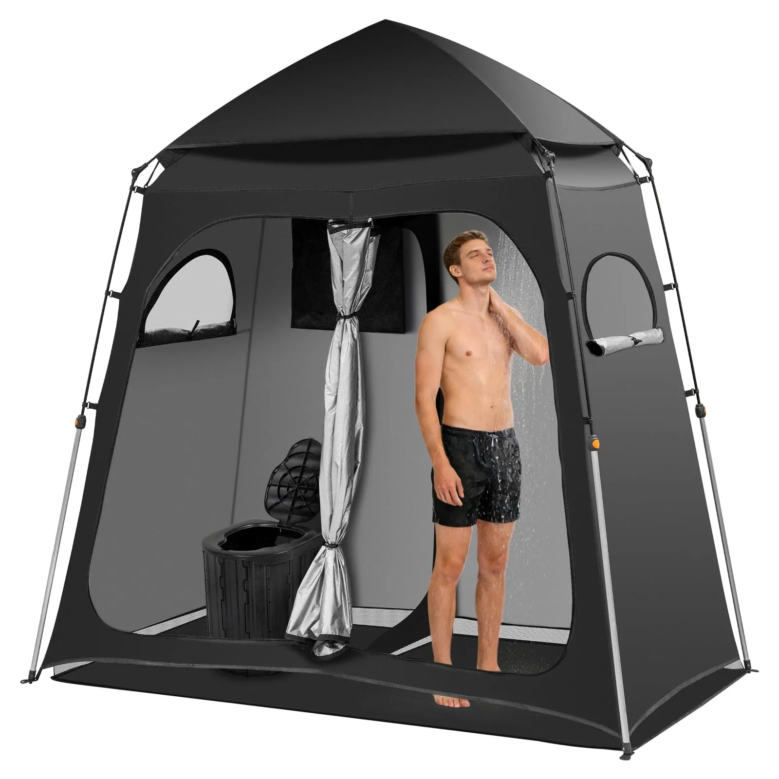 Pop-Up Camping Privacy Tent for Shower and Changing